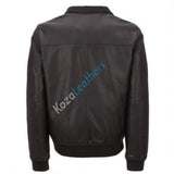 Biker Jacket - Men Real Lambskin Motorcycle Leather Biker Jacket KM223 - Koza Leathers