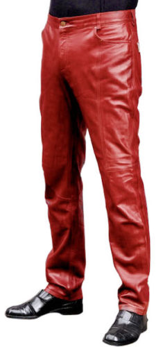 Koza Leathers Men's Real Lambskin Leather Pant MP027