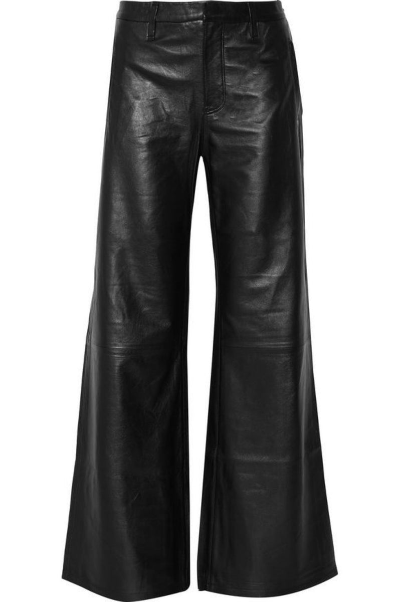 Koza Leathers Women's Real Lambskin Leather Skinny Pant WP087