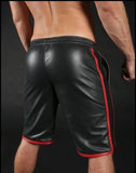 Koza Leathers Men's Real Lambskin Leather Shorts MS003