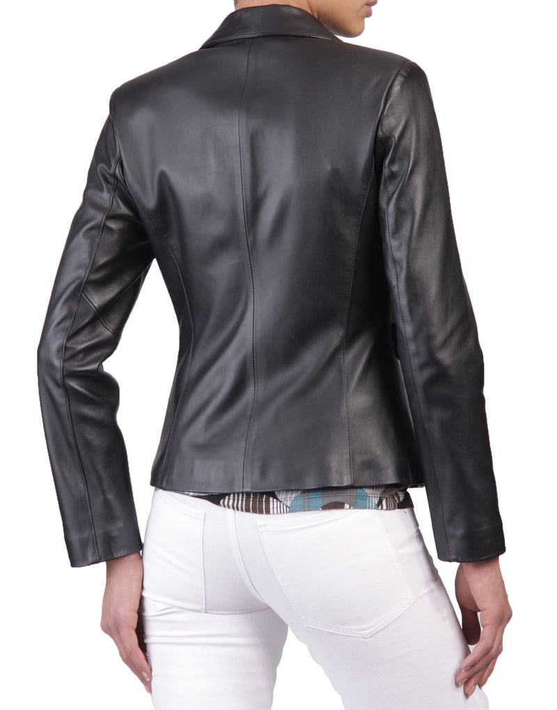 Womens Leather Blazer - Koza Leather – Koza Leathers