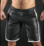 Koza Leathers Men's Real Lambskin Leather Shorts MS005